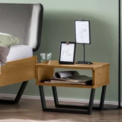 Wildeiche Doppelbett Bella