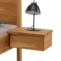 Wildeiche Doppelbett massiv Snoba