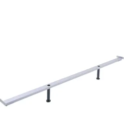 Wildeiche Doppelbett modern Viko