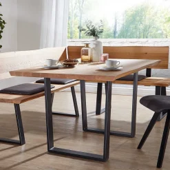 Wildeiche Esszimmertisch Flacon