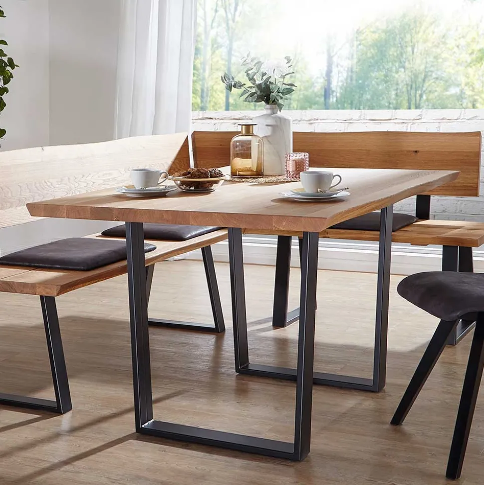 Wildeiche Esszimmertisch Flacon