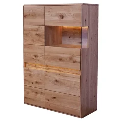 Wildeiche Highboard Eridia