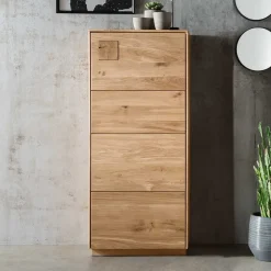 Wildeiche Highboard Onitos