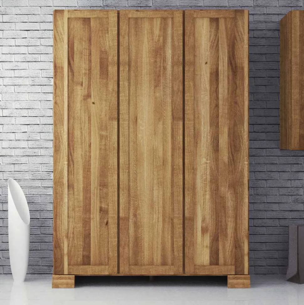 Wildeiche Kleiderschrank Sascora