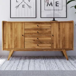 Wildeiche Sideboard Carilla