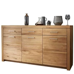 Wildeiche Sideboard Divrina