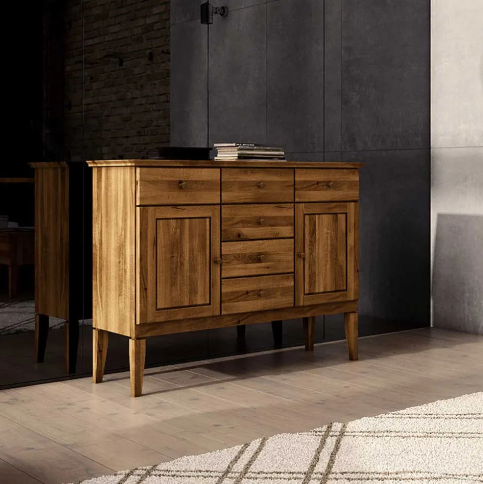 Wildeiche Sideboard Tyvoria