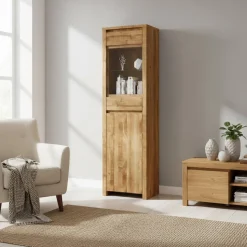Wildeiche Vitrine Rameira