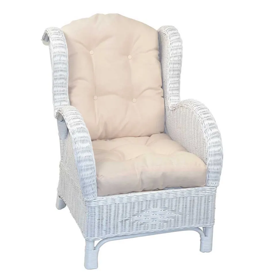 Wintergarten Sessel mit Hocker Lively