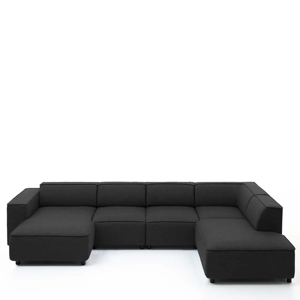 Wohnlandschaft in U Form Bianka
