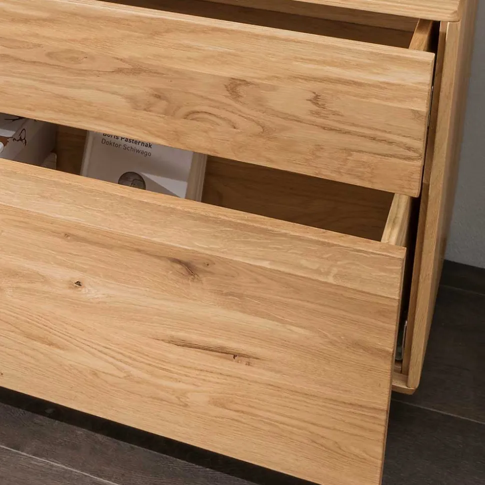Wohnwand Echtholz Seldran