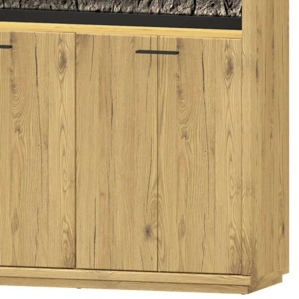 Wohnwand Holz Ostoro