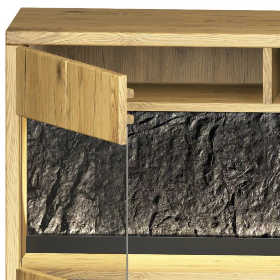 Wohnwand Holz Ostoro