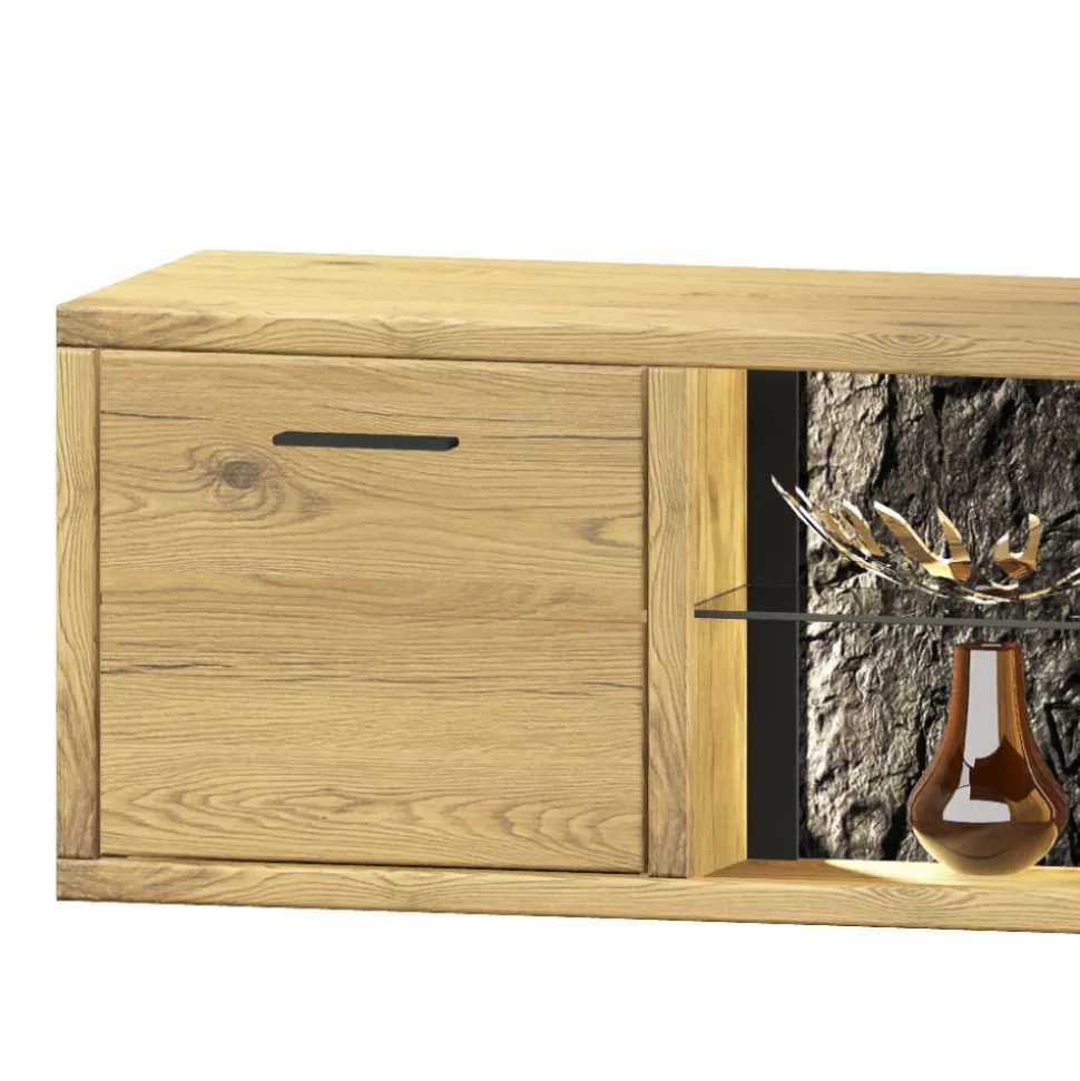 Wohnwand Holz Ostoro