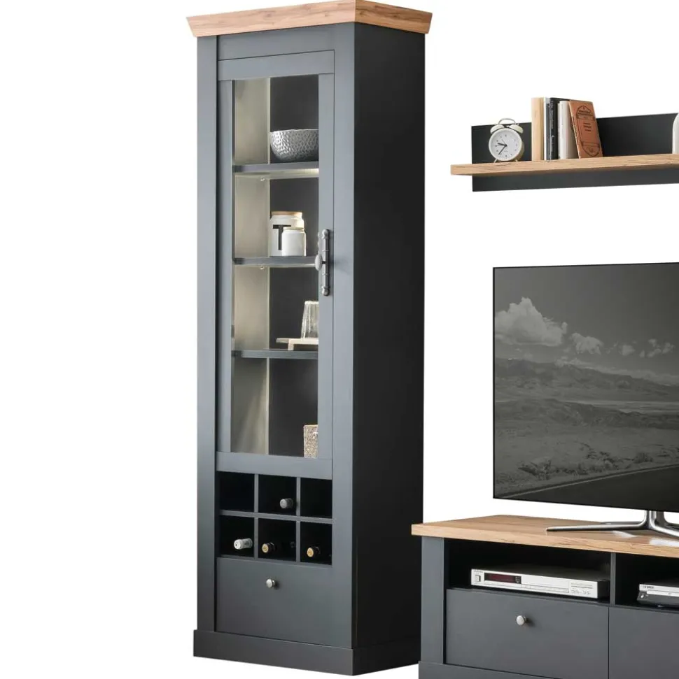 Wohnwand mit TV Platz Saridio