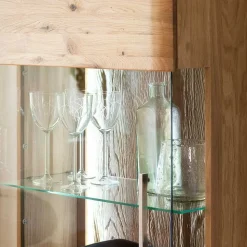 Wohnwand Vitrine Lamanda