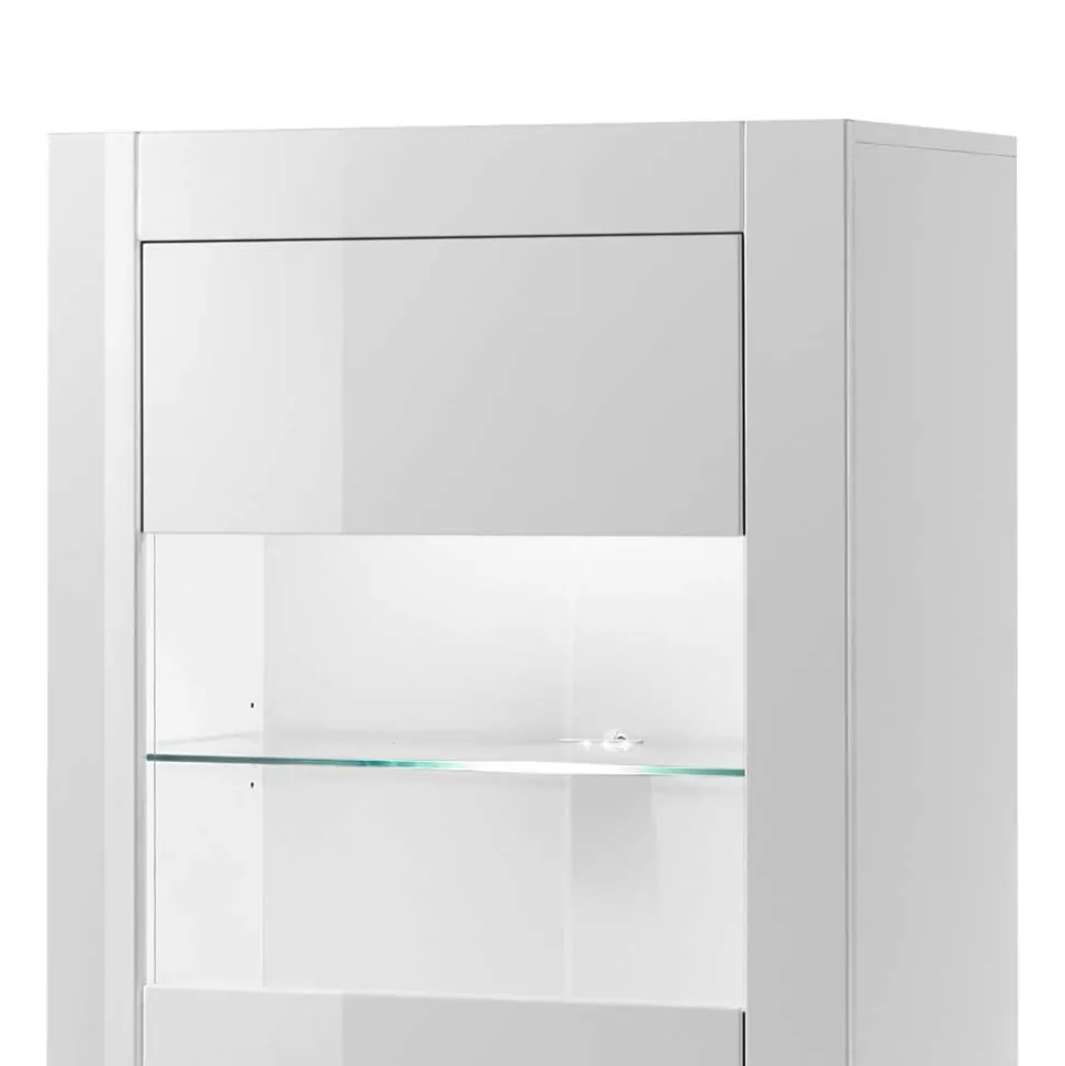 Wohnwand Vitrine Triango