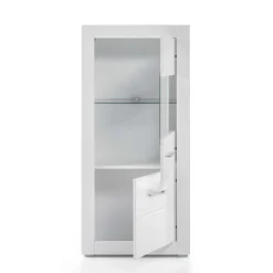 Wohnwand Vitrine Triango