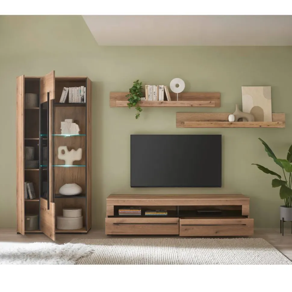 Wohnzimmer Anbauwand Cemutra