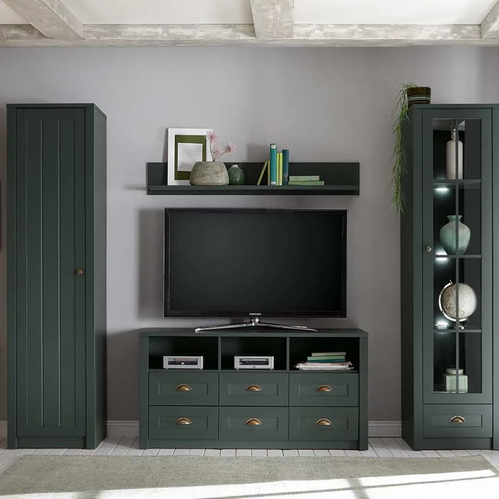 Wohnzimmer Anbauwand Clujia
