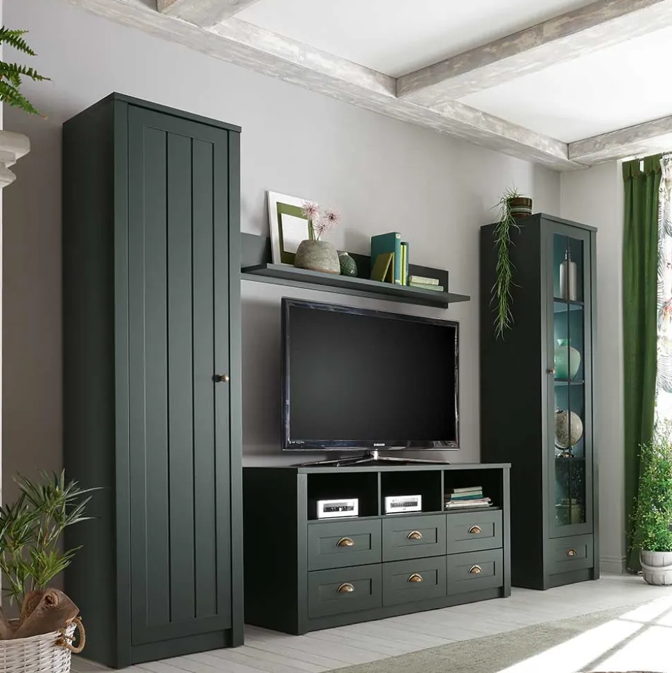 Wohnzimmer Anbauwand Clujia