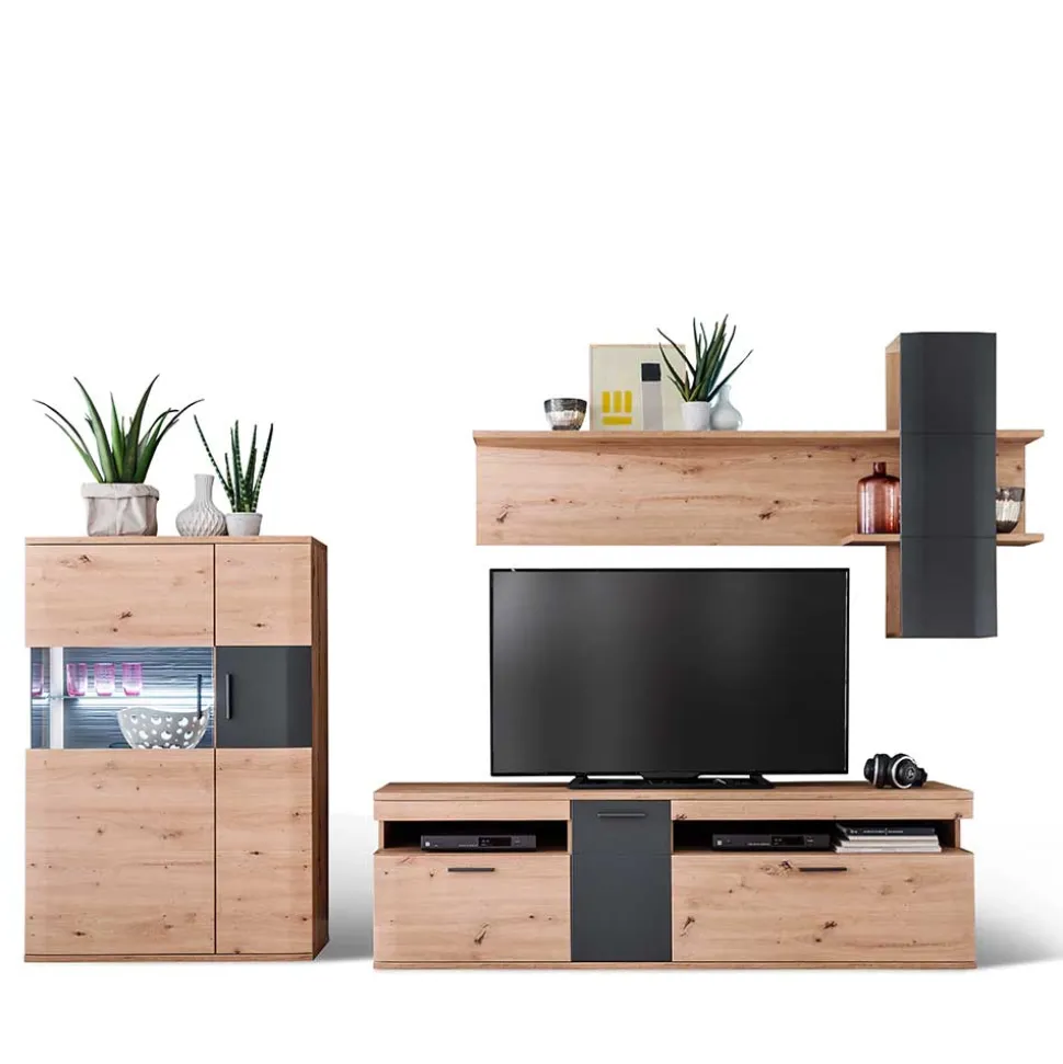 Wohnzimmer Anbauwand Lucisa