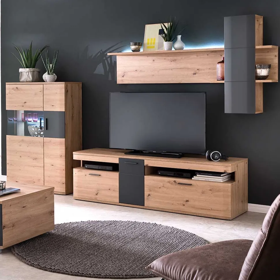 Wohnzimmer Anbauwand Lucisa