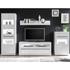 Wohnzimmer Anbauwand Novinza