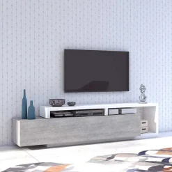 Wohnzimmer Anbauwand Plane