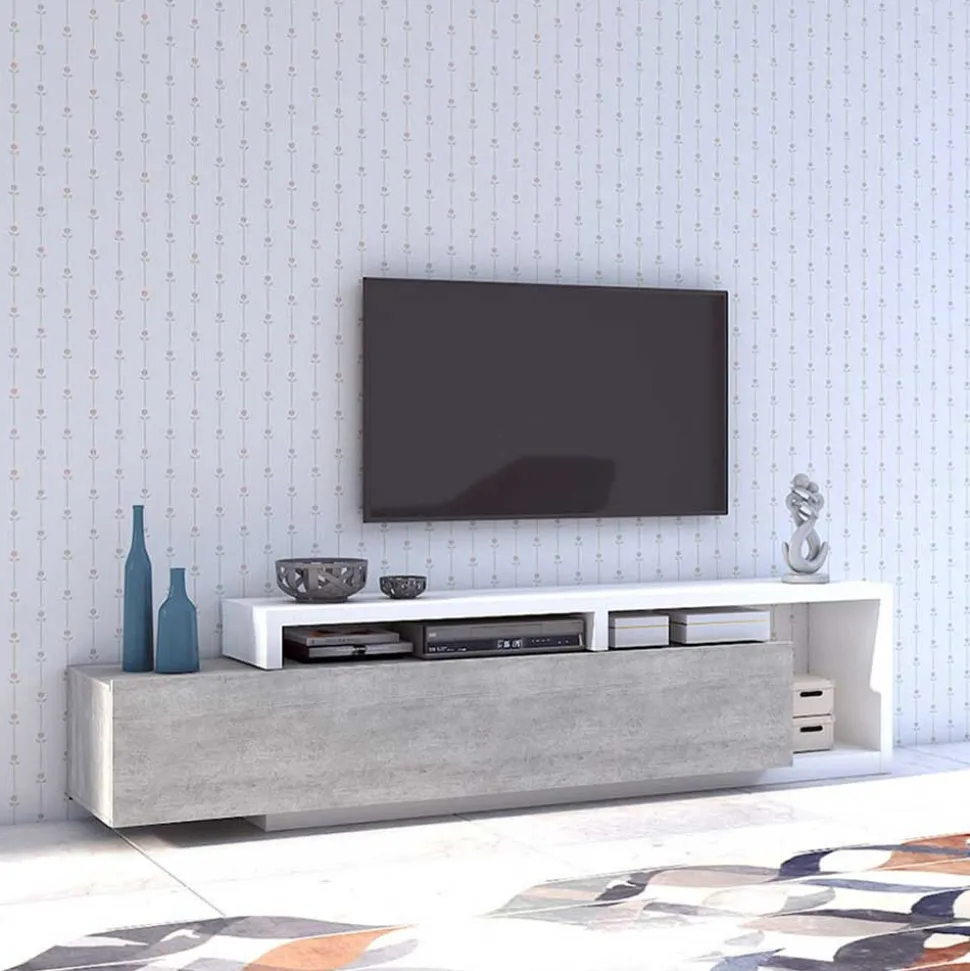 Wohnzimmer Anbauwand Plane