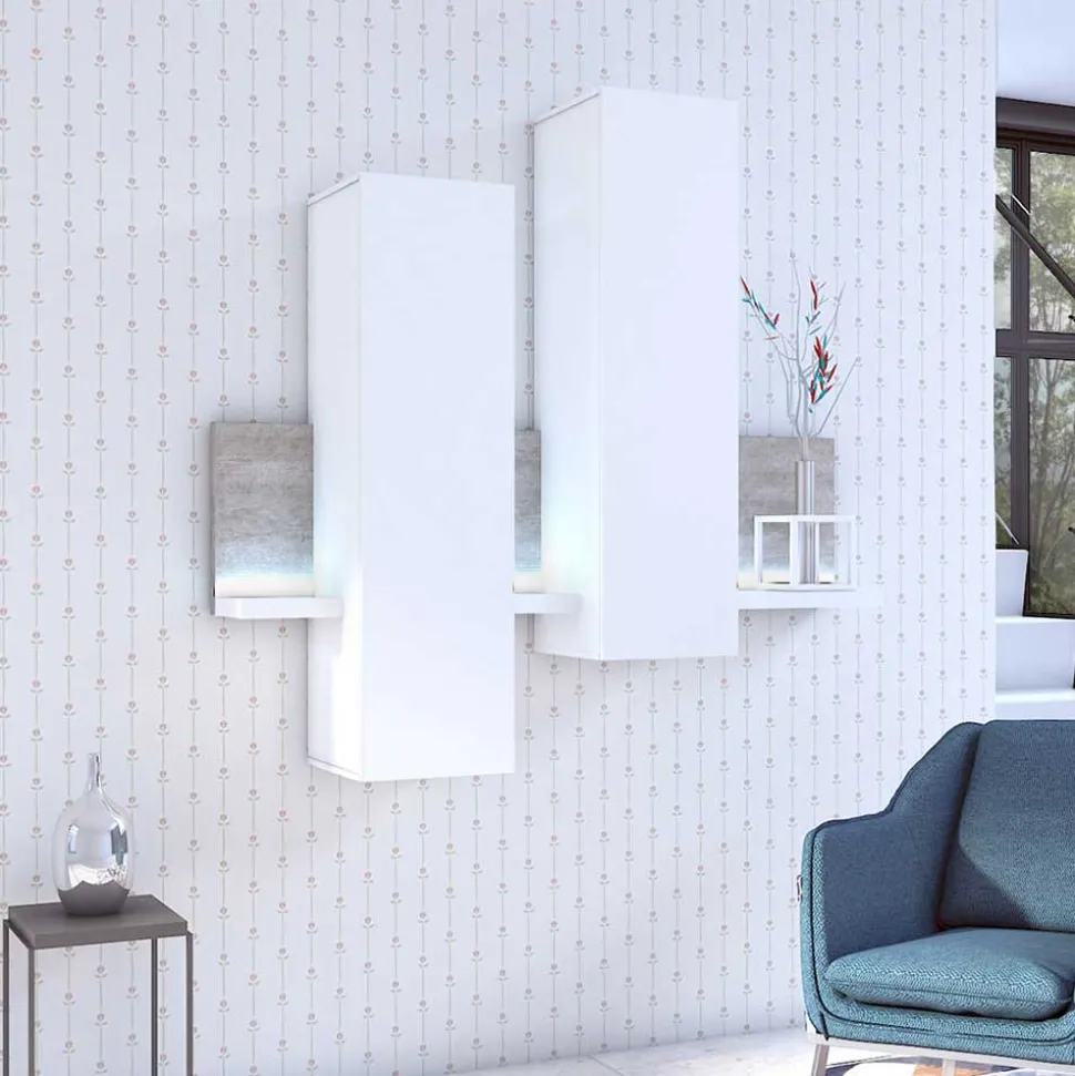 Wohnzimmer Anbauwand Plane