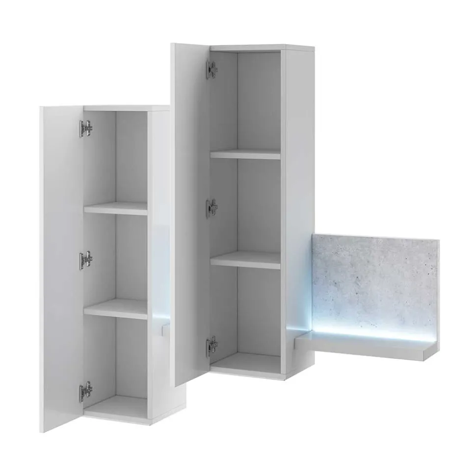 Wohnzimmer Anbauwand Plane