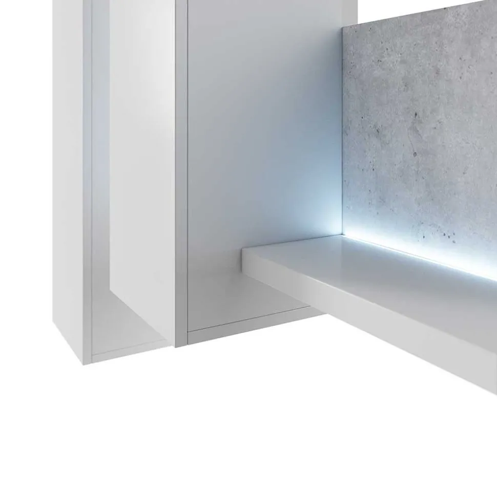 Wohnzimmer Anbauwand Plane