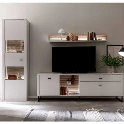 Wohnzimmer Anbauwand Polar