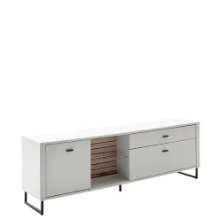 Wohnzimmer Anbauwand Polar