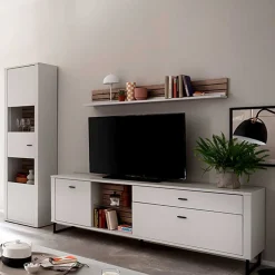 Wohnzimmer Anbauwand Polar