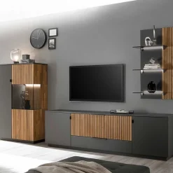 Wohnzimmer Anbauwand Strong
