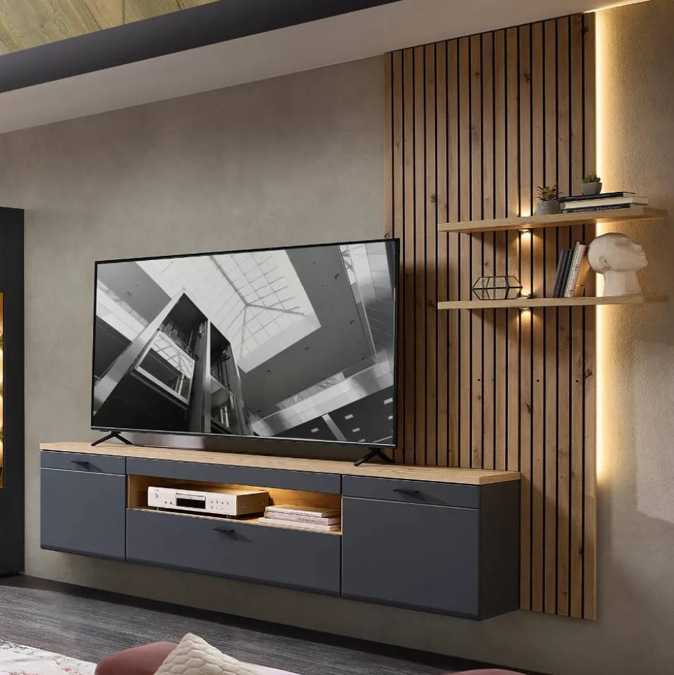 Wohnzimmer Anbauwand Yarisis