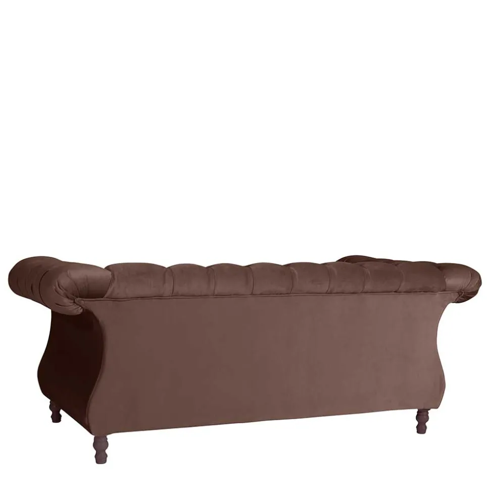 Wohnzimmer Couch braun Rennia