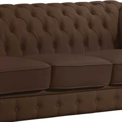 Wohnzimmer Couch Echtleder Madita