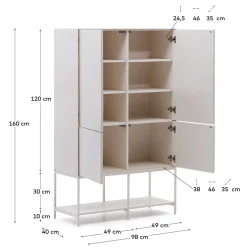 Wohnzimmer Highboard Miobelda