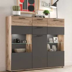 Wohnzimmer Highboard Plestna