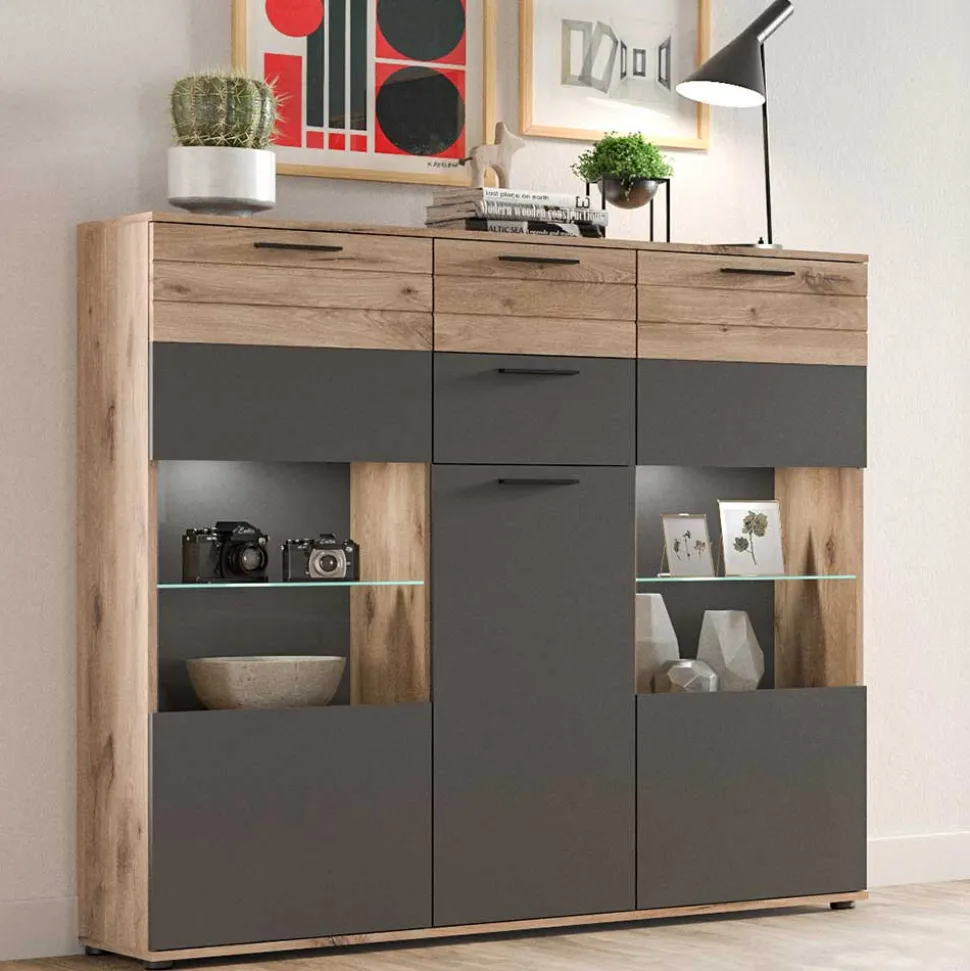 Wohnzimmer Highboard Plestna