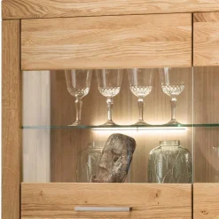 Wohnzimmer Highboard Wildeiche Divrina