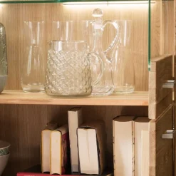 Wohnzimmer Highboard Wildeiche Divrina
