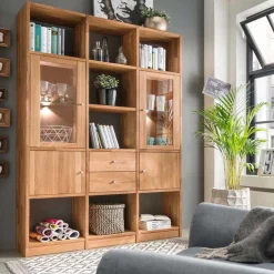Wohnzimmer Regalwand Dascalo