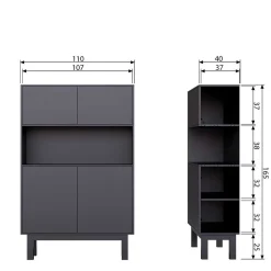 Wohnzimmer Schrank Vreino