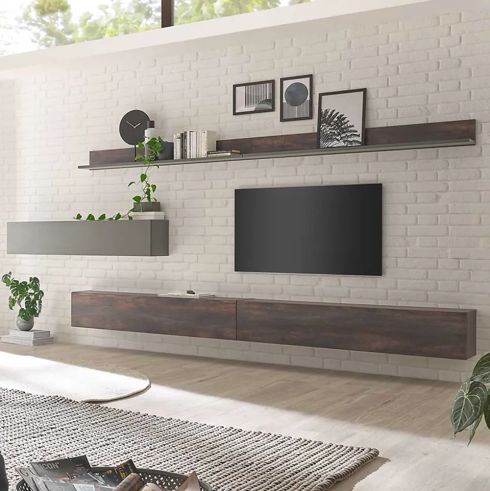 Wohnzimmer Schrankwand Hanniba
