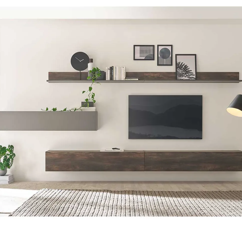 Wohnzimmer Schrankwand Hanniba