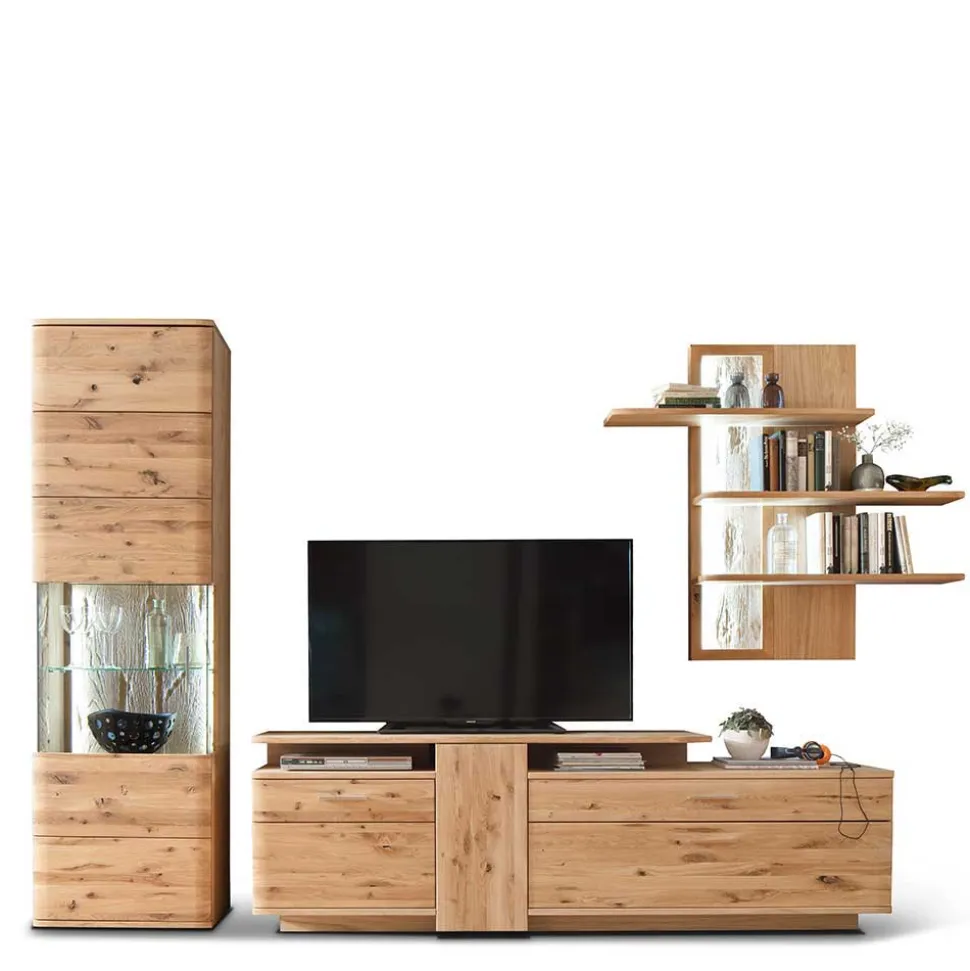 Wohnzimmer Schrankwand Lamanda